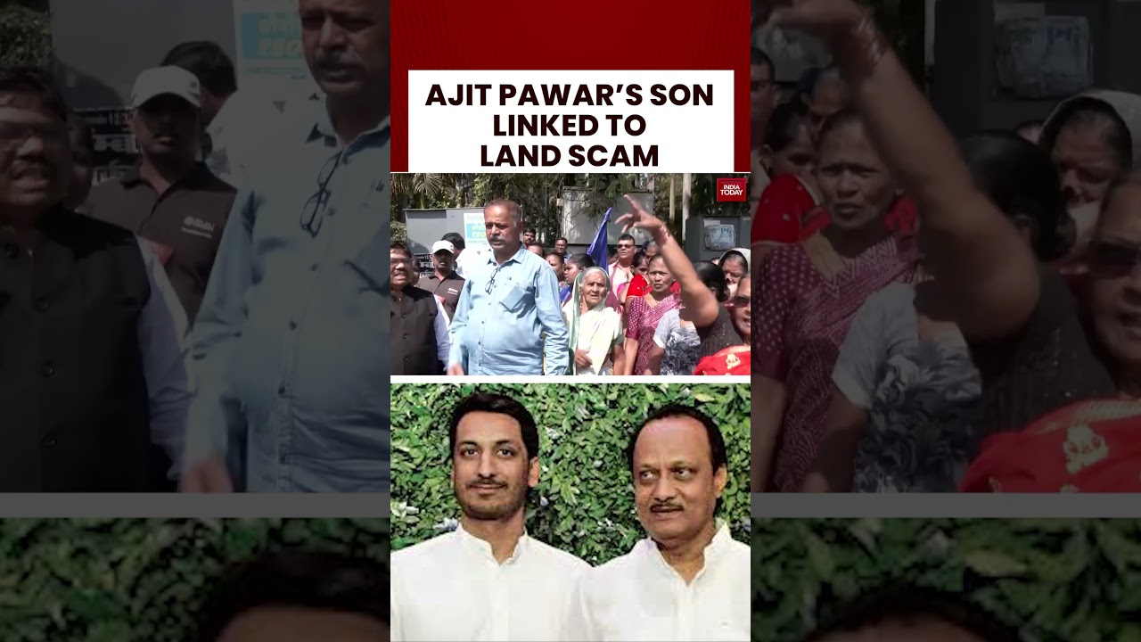 Ajit Pawar&rsquo;s Son Parth Linked To ₹1800 Crore Land Scam, Controversy Sparks Political Storm #politics
