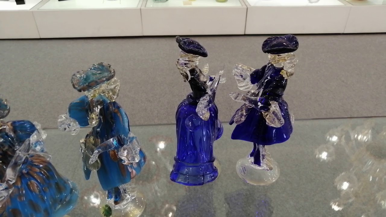 Original Murano Glass handmade Goldonian Figurines
