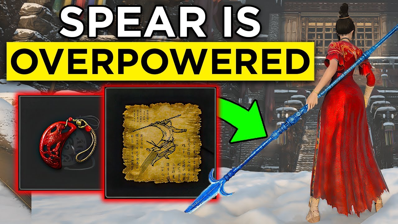 This Spear Build is completely broken in Wuchang Fallen Feathers!