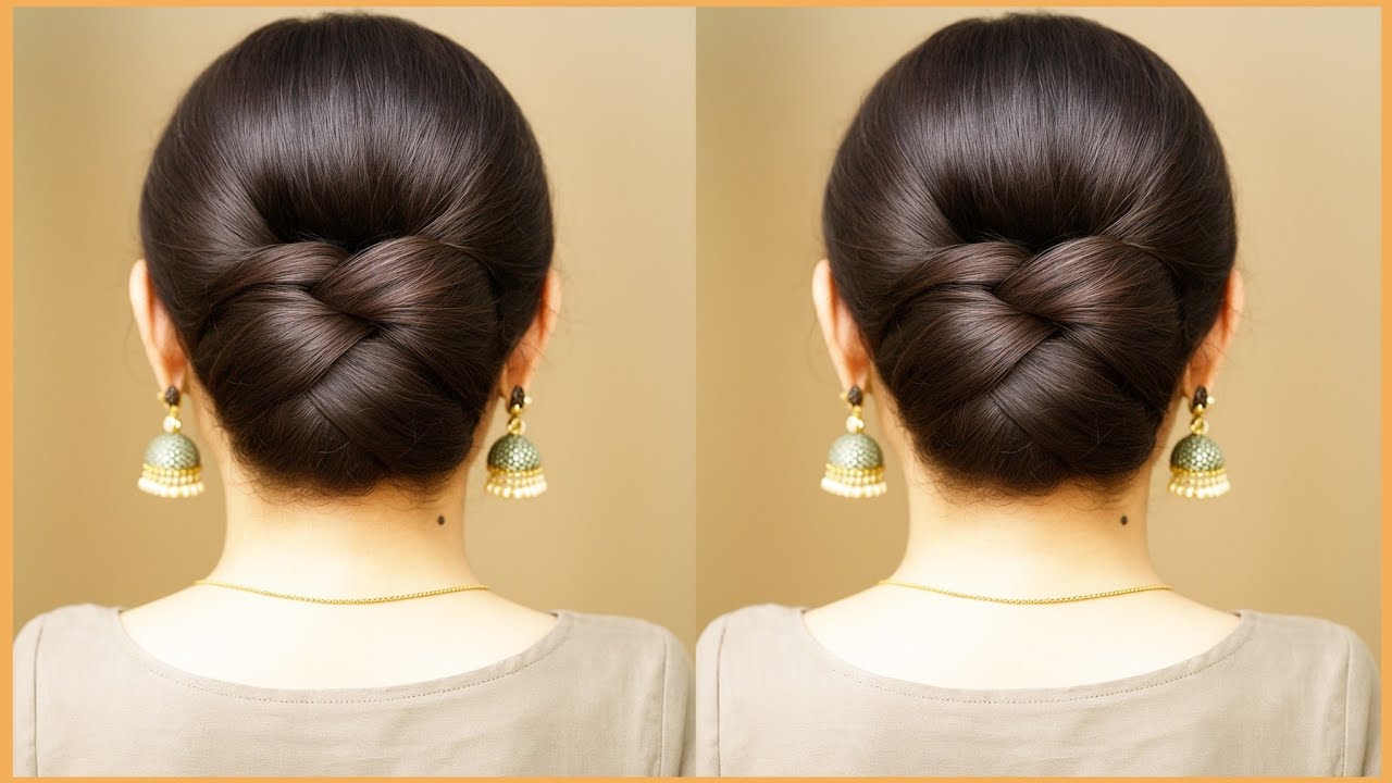 Simple Hairstyles For Girls at Home Step by Step _  Perfect Juda HairStyle For Beautiful Look #hair