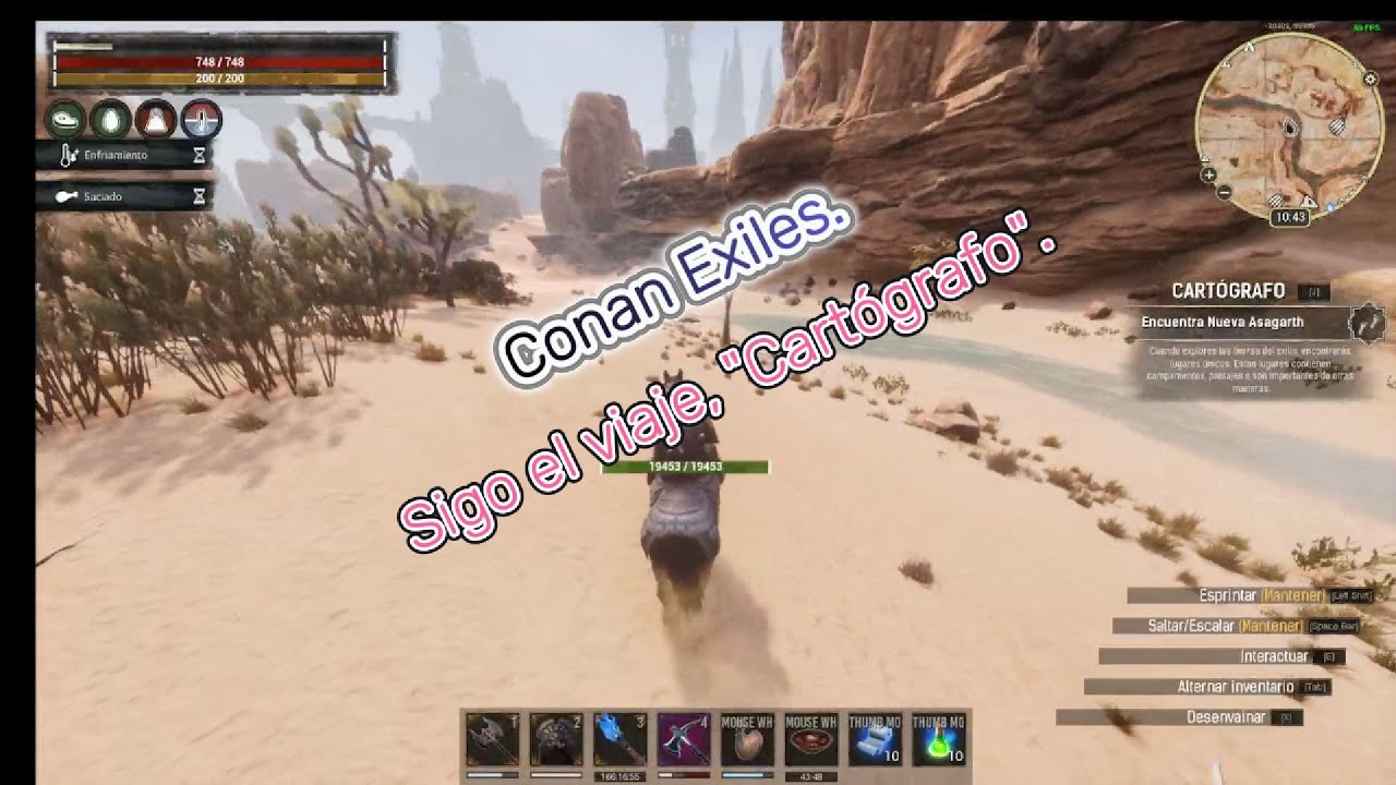 Conan Exiles. I follow the journey, 