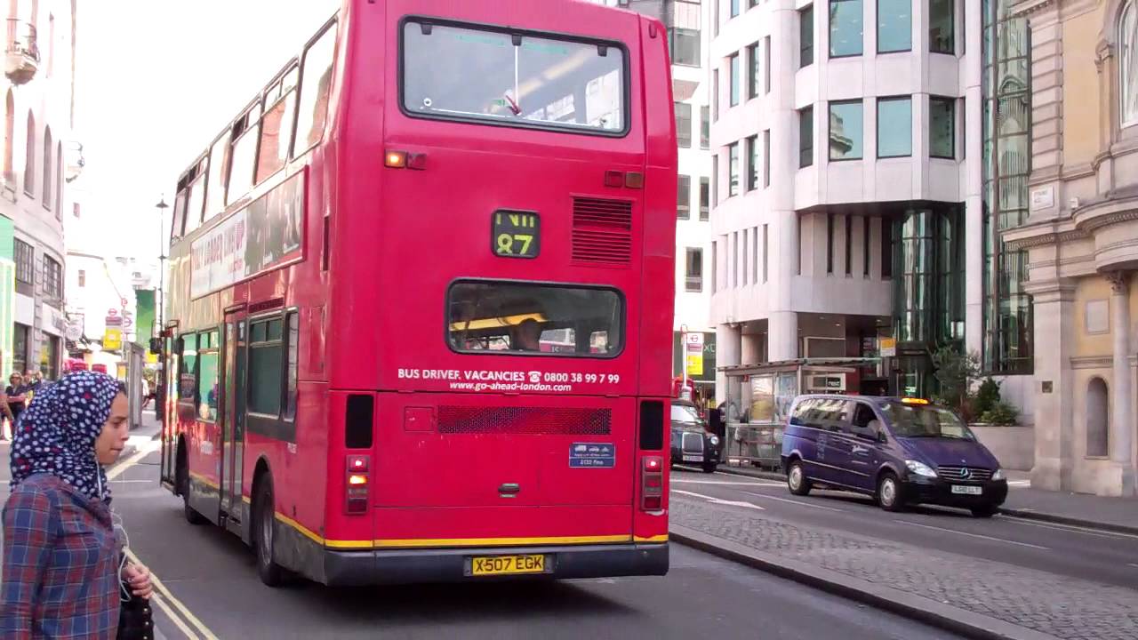 Go Ahead London General Route 87 PVL207 X507EGK Plaxton President VolvoB7TL Stockwell (SW)
