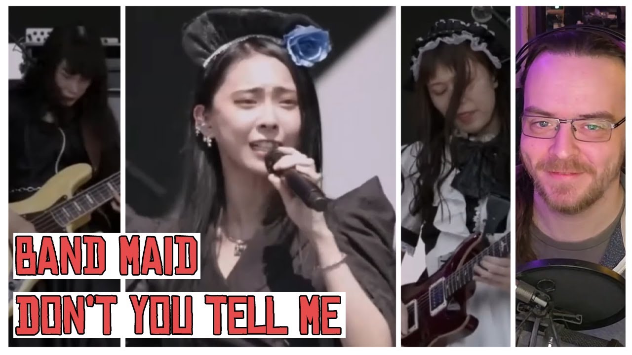BRITISH GUITARIST REACTS TO BAND MAID - Don't You Tell Me Live Lollapalooza 2023