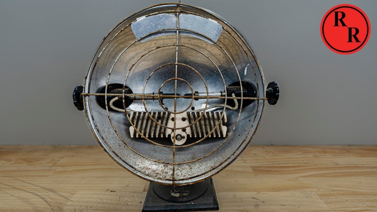 1950s Sun-lamp Restoration  is it safe !!!  HELL NO