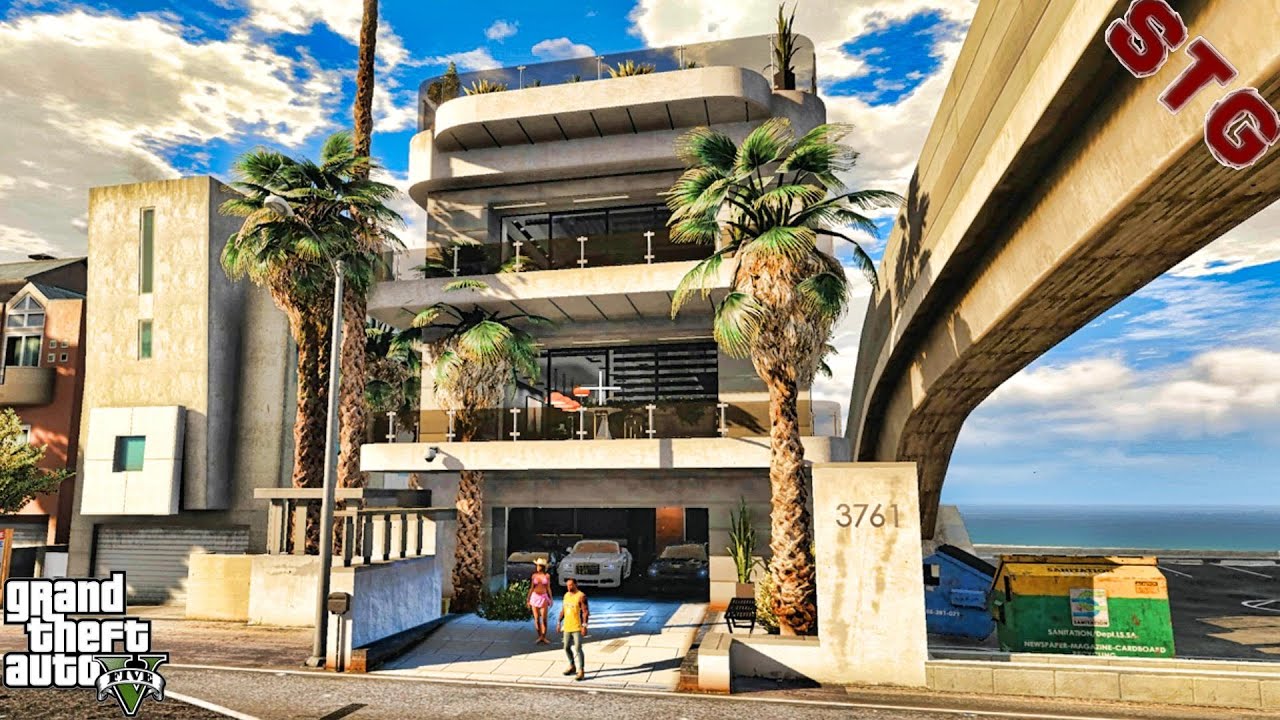 VENICE BEACH HOUSE (GTA 5 CJ  REAL LIFE MODS)