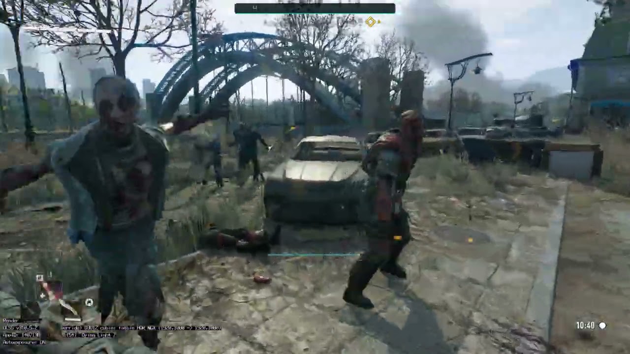 Dying Light 2  Multi Frame Generation x4 (any GPU), fixed HUD - WIP (15 base fps test)