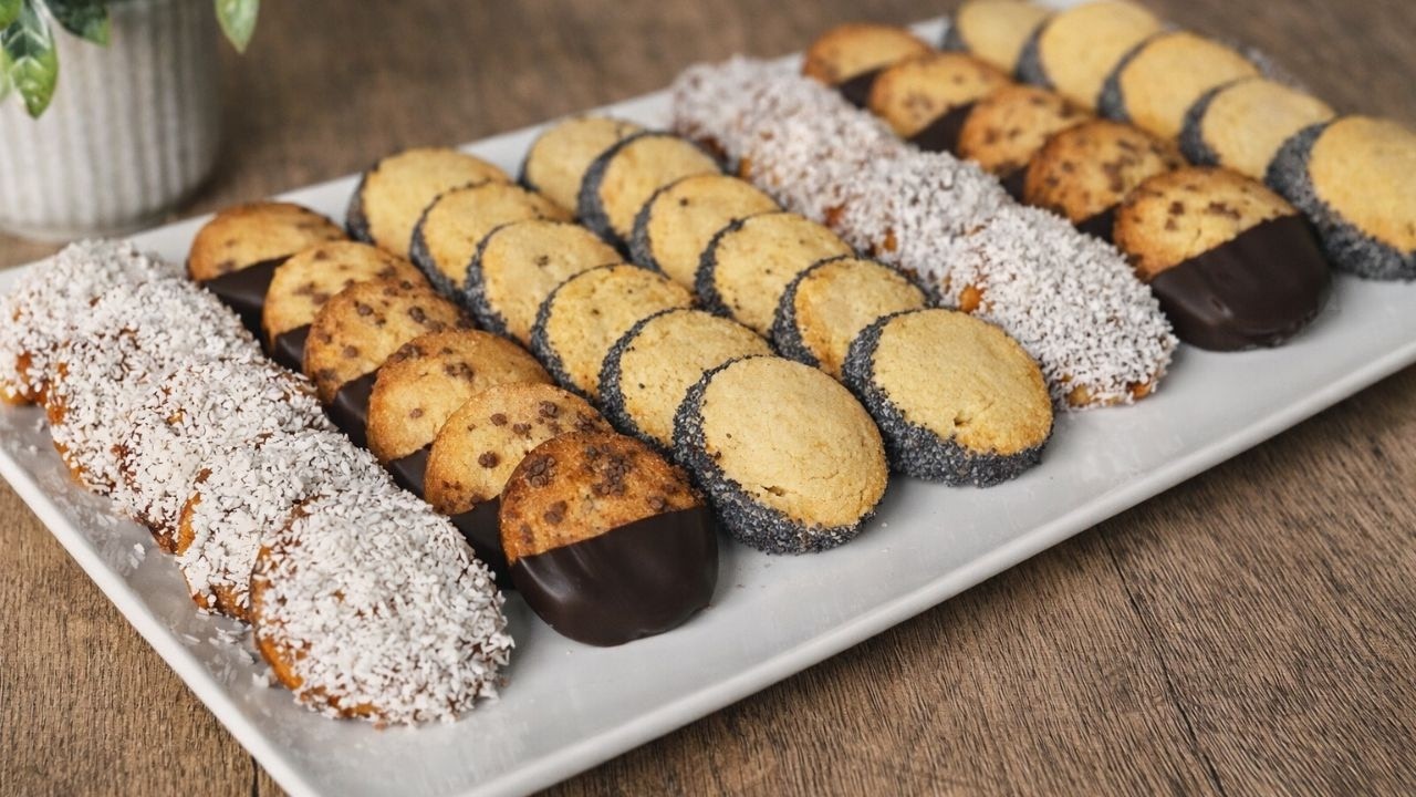 J’ai Fait 3 Sortes de Biscuits Sablés Avec Une Seule Pâte… Voici Comment !