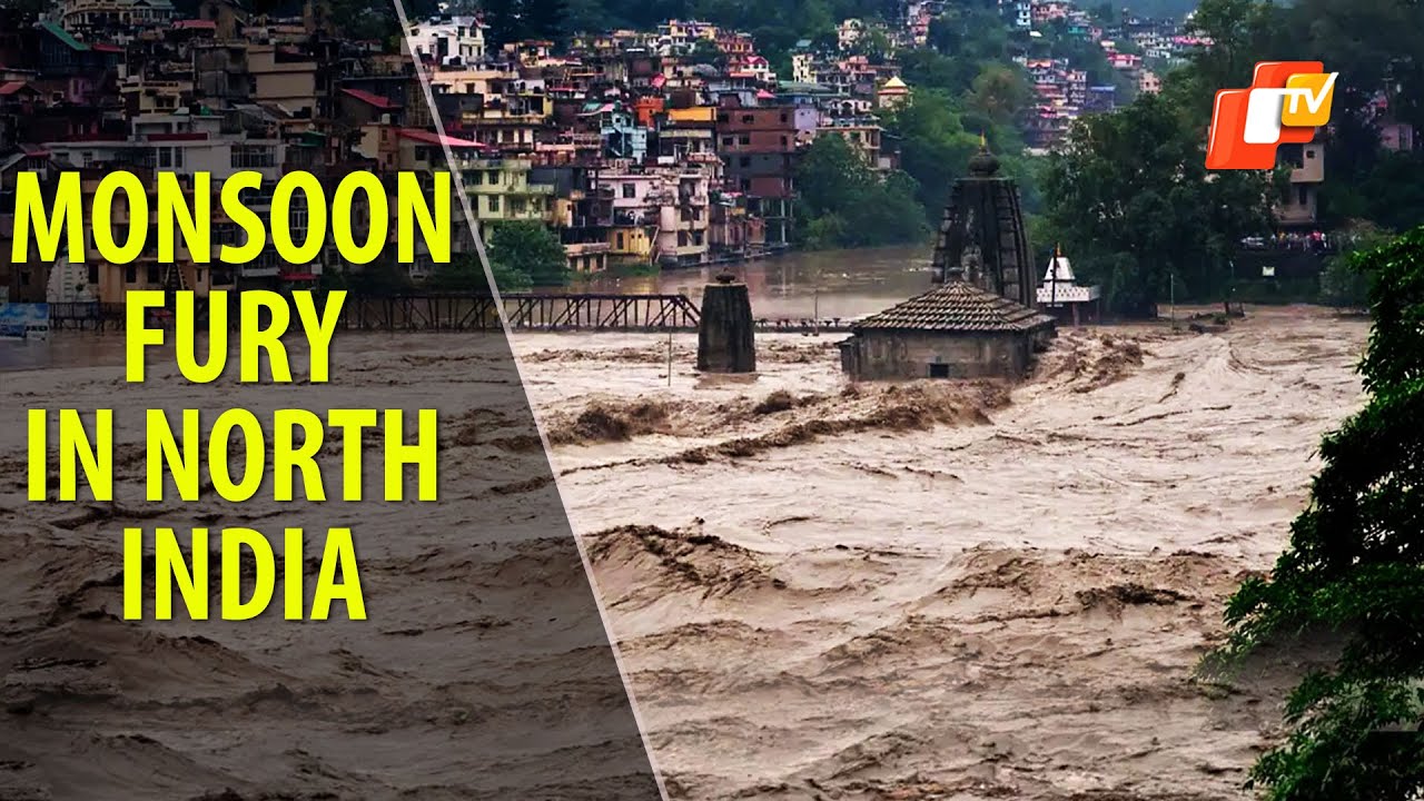 Monsoon Fury Batters North India With Floods, Landsips And Destruction, Several Killed