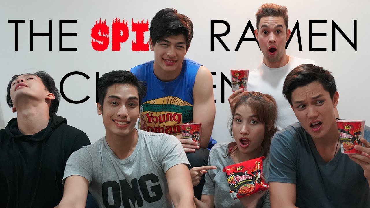 SPICY RAMEN CHALLENGE ft. Luke Voyage & Luke Pereira