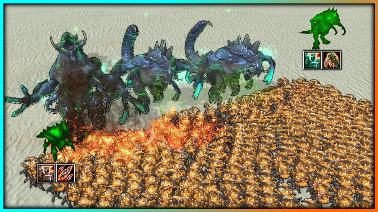 Can Dehaka Trio beat 400 Roaches?【Daily StarCraft Brawl】
