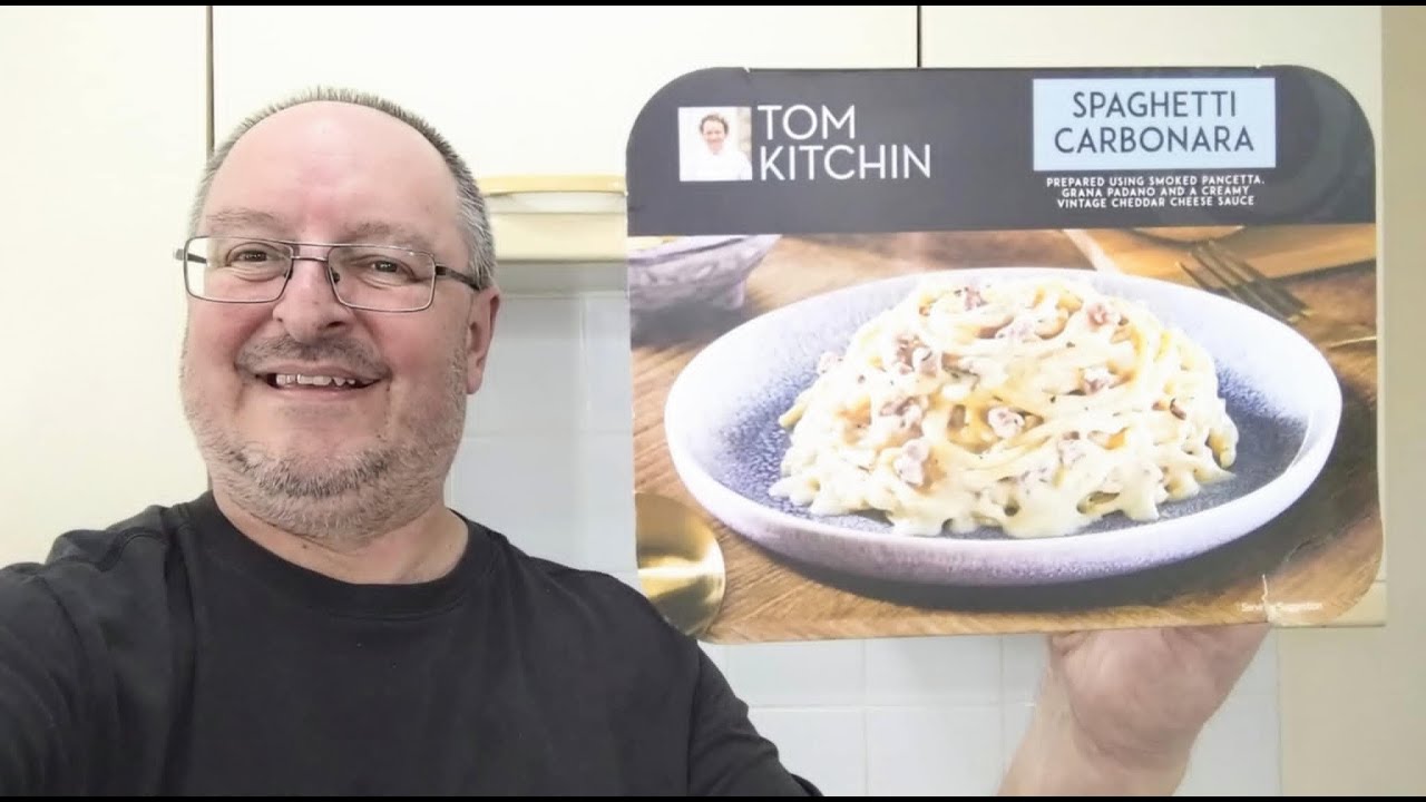 *NEW* Tom Kitchin Spaghetti Carbonara ~ Home Bargains ~ Ready Meal ~ Food Review