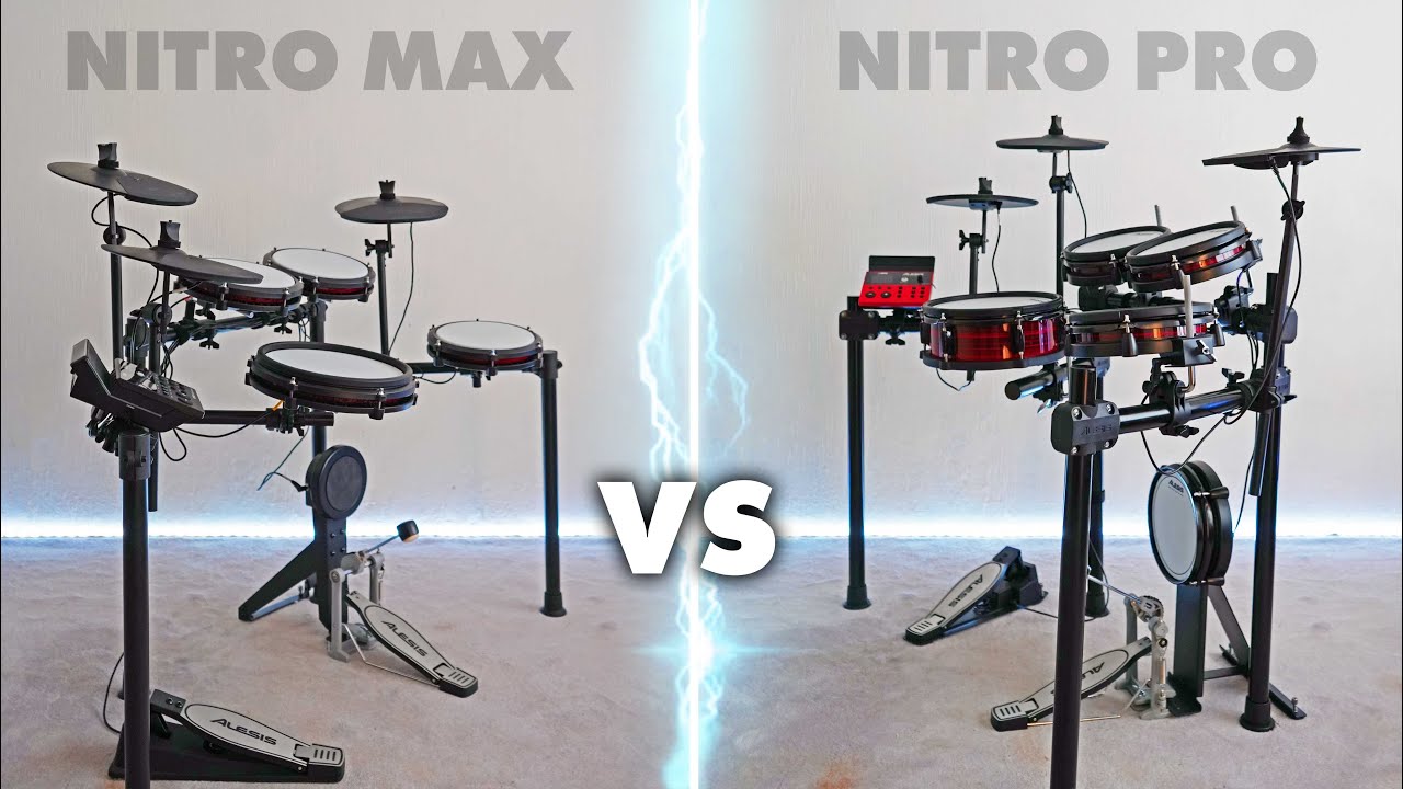 Alesis Nitro Max VS Nitro Pro | ¿Cuál es mejor?