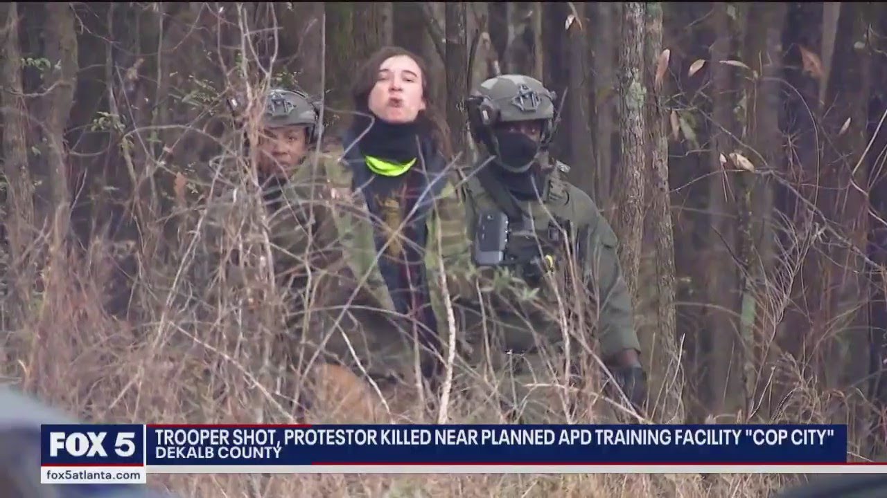 'Cop City' 'clearing operation' turns violent; injuries trooper, protester dies