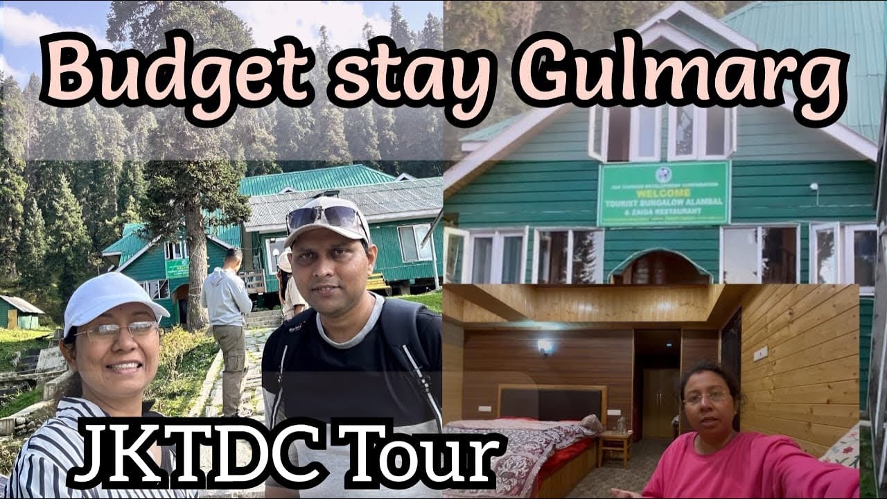 Best place to stay in Gulmarg | JKTDC Alambal Property tour | Kashmir Trip