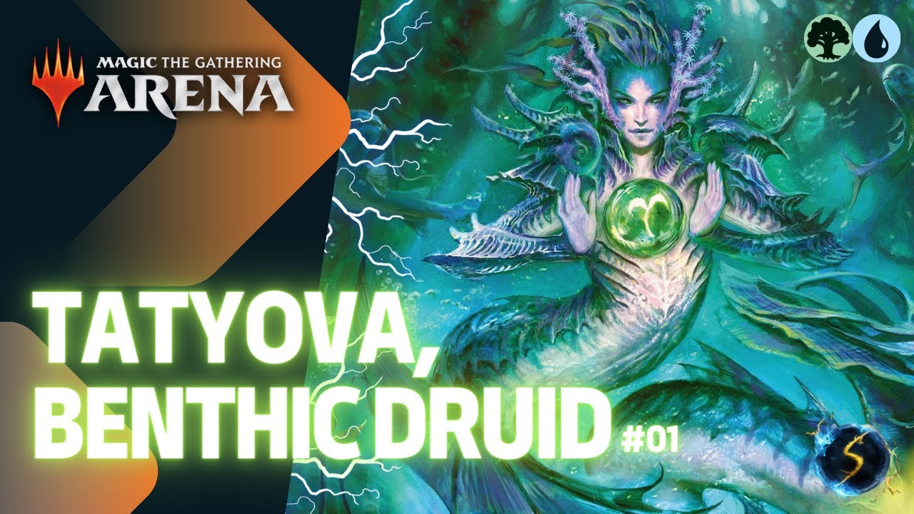 It's Showtime: Tatyova, Benthic Druid 🌲💧 #01 - MTG Arena - Historic Brawl