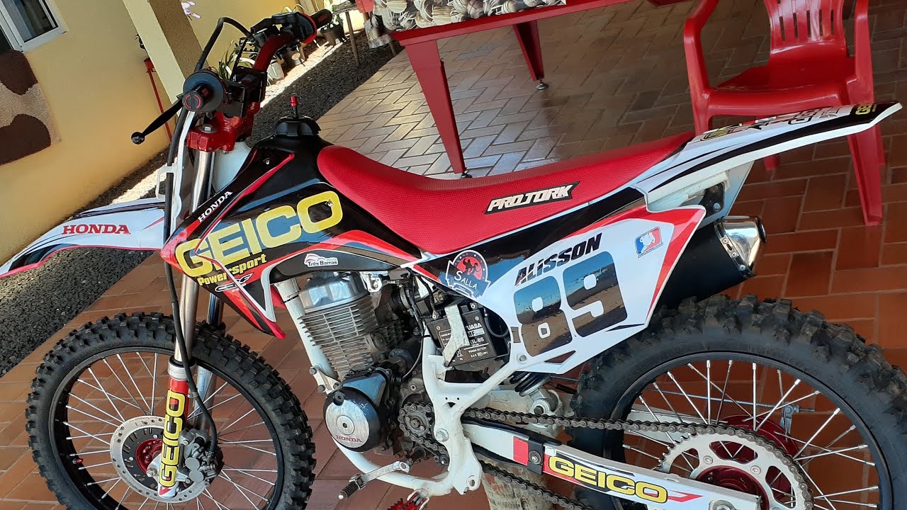Bros 150 preparada para velocross - Parte 1