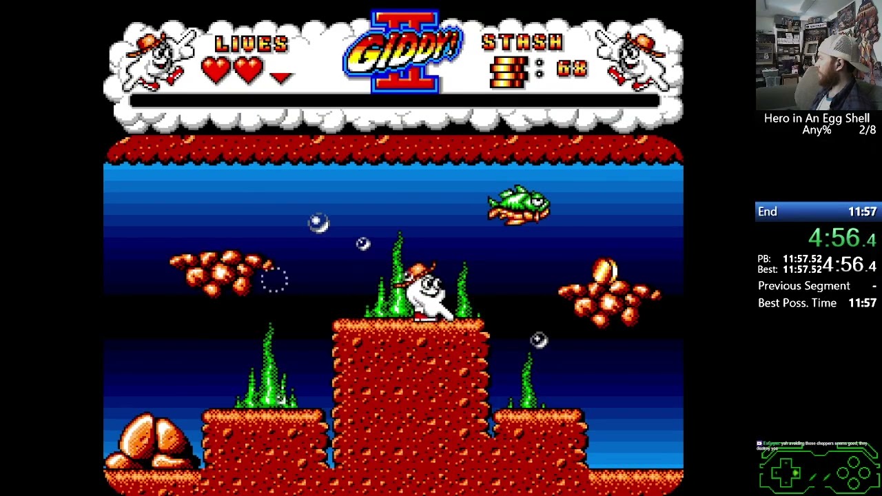 Giddy II: Hero in An Egg Shell (Amiga) Any% 11:41