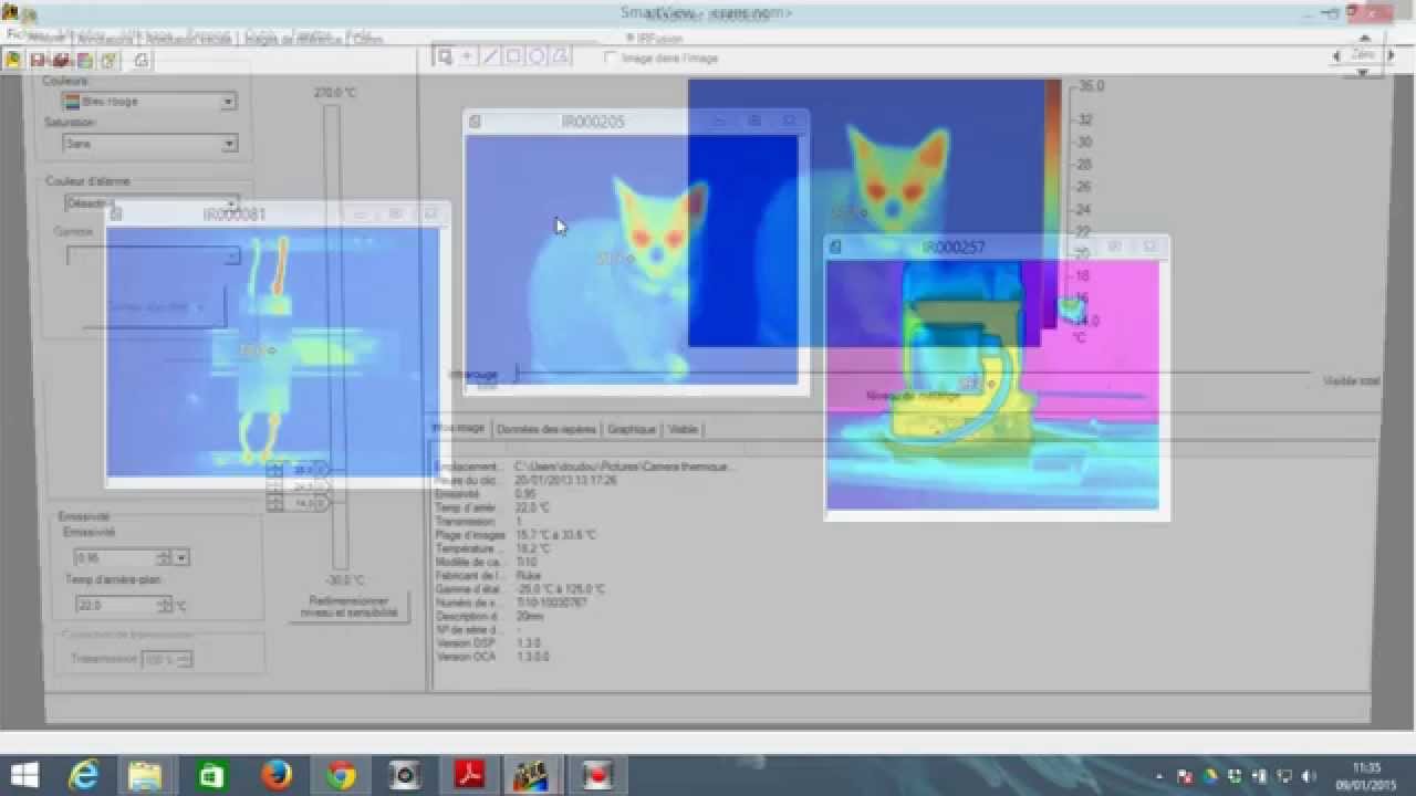 Camera Thermique   partie 3   Etablir un rapport thermographique
