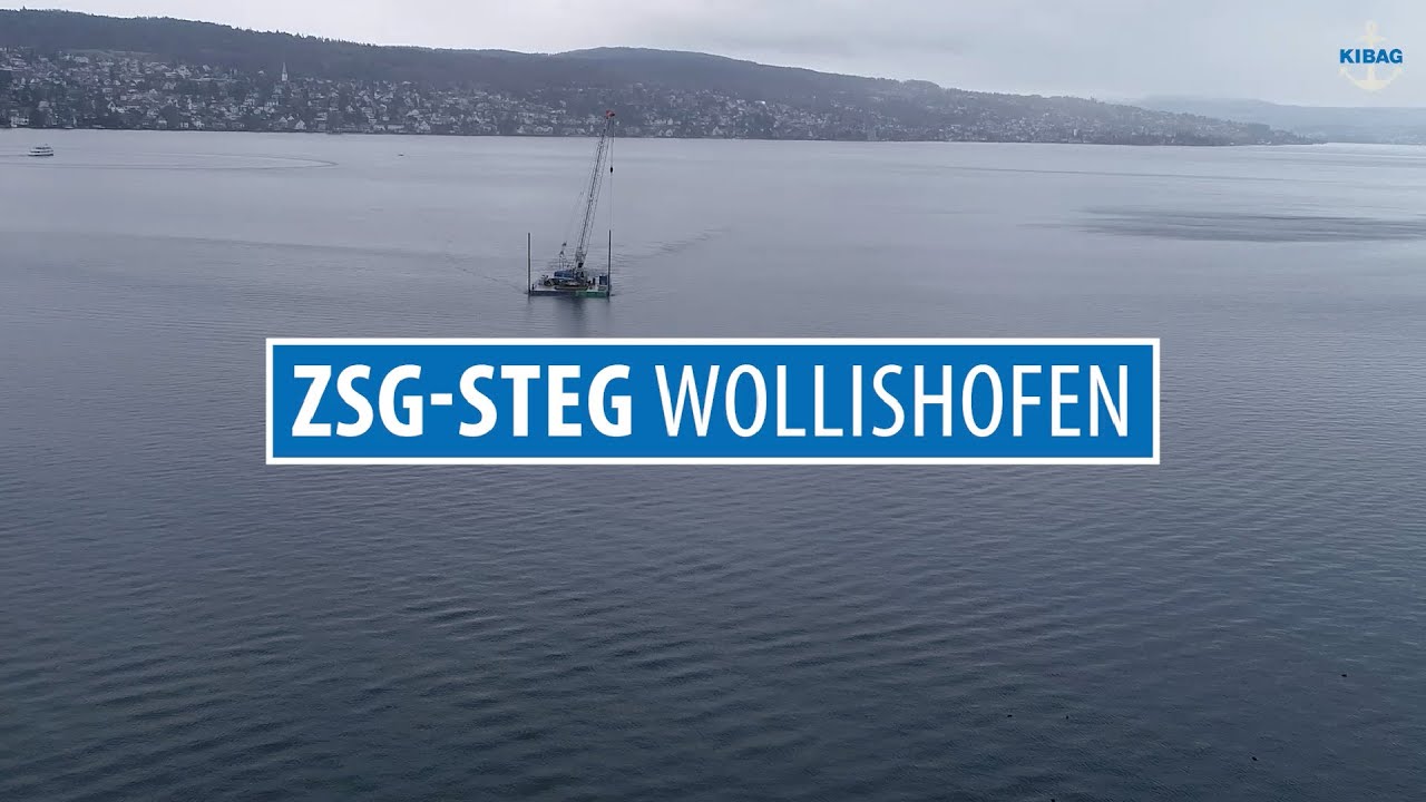 ZSG-Steg Wollishofen | KIBAG