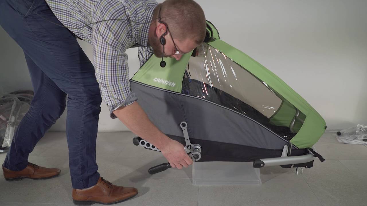 CROOZER Kid for 1 - DOGY odpružení - montáž - Suspension DOGY