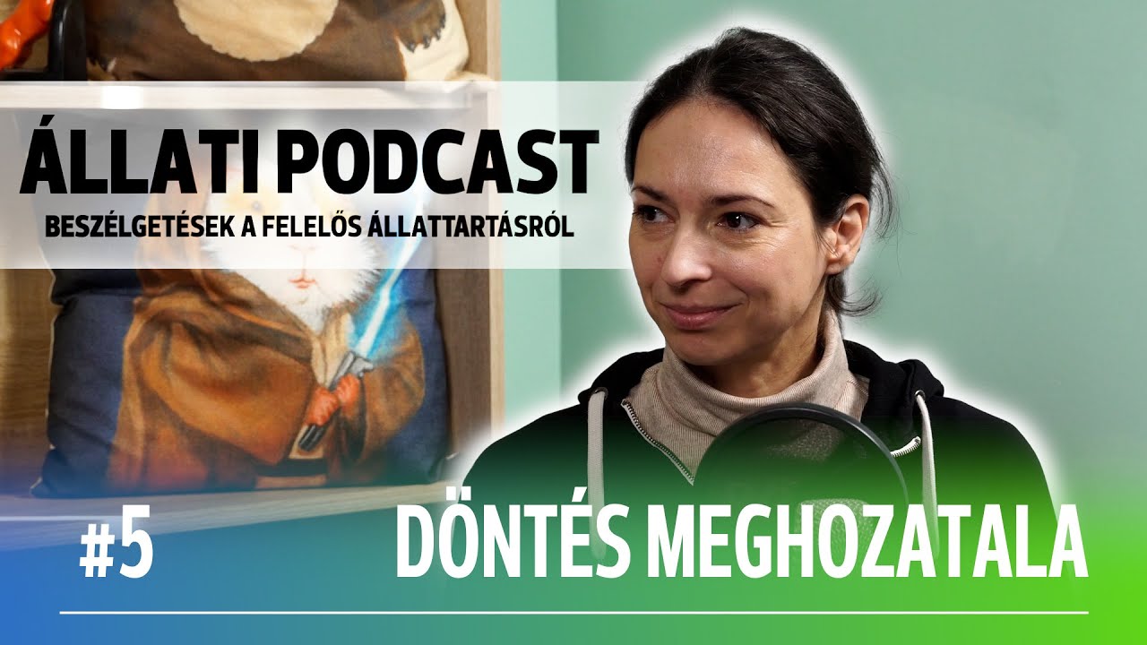 Állati Podcast - Beszélgetések a felelős állattartásról -  5. rész - Döntés meghozatala