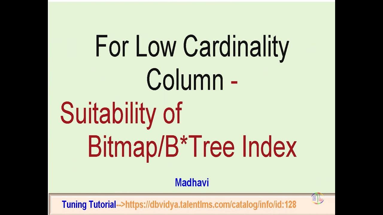 Bitmap Index Cardinality