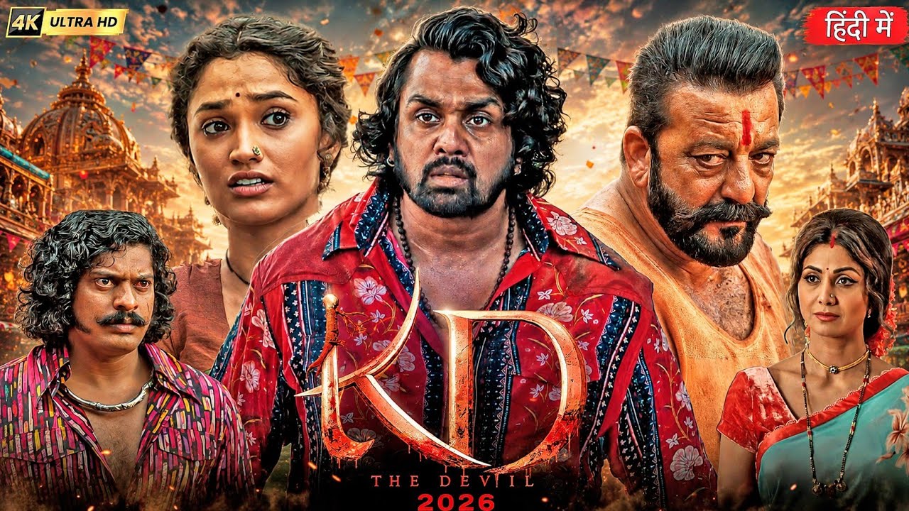 KD The Devil Full Movie Hindi Dubbed 2026 | Dhruva Sarja, Sanjay Dutt, Shilpa S |Explained&Breakdown