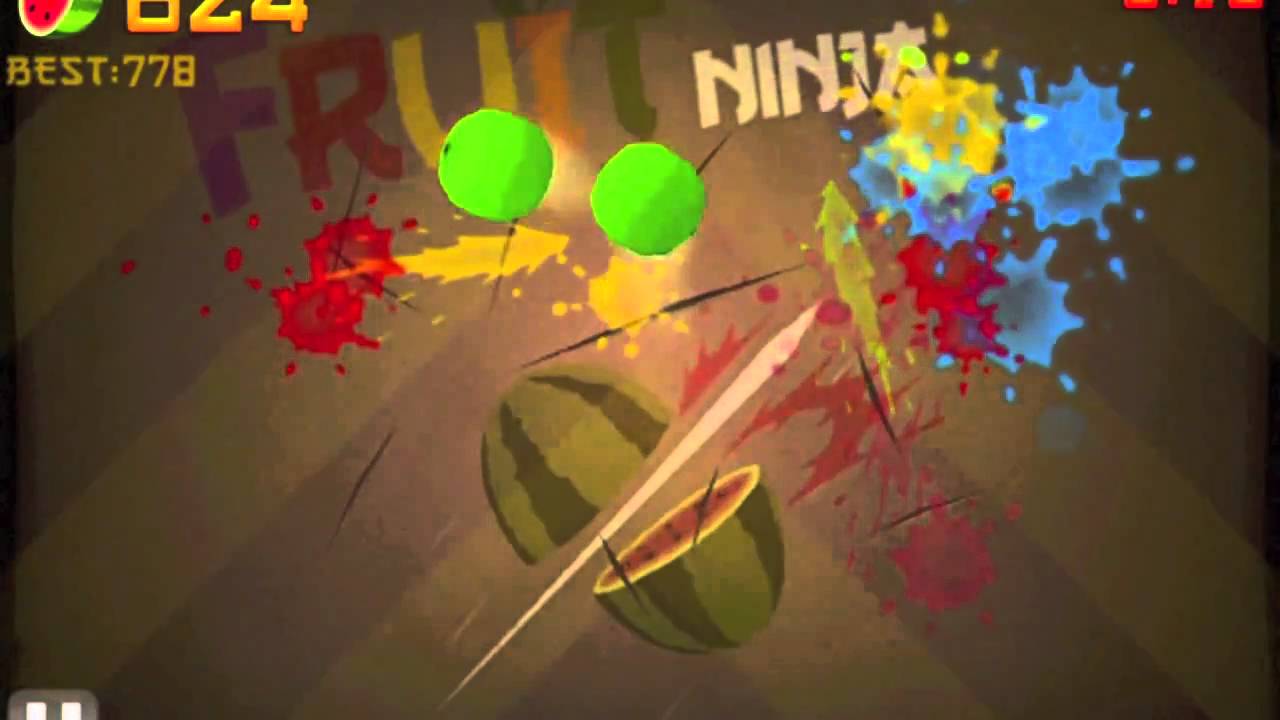 Fruit Ninja Arcade Mode - NEW High Score : 880!!! - NO HACKS!!! - HD 720p