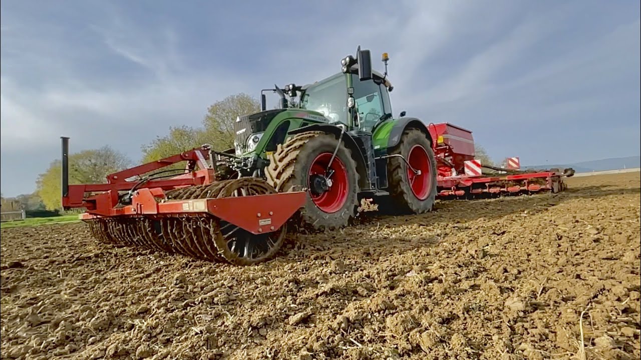 Semis d'orge (Barley sowing)⎪Novembre (November) 2020⎪Bourgogne (Burgundy) France
