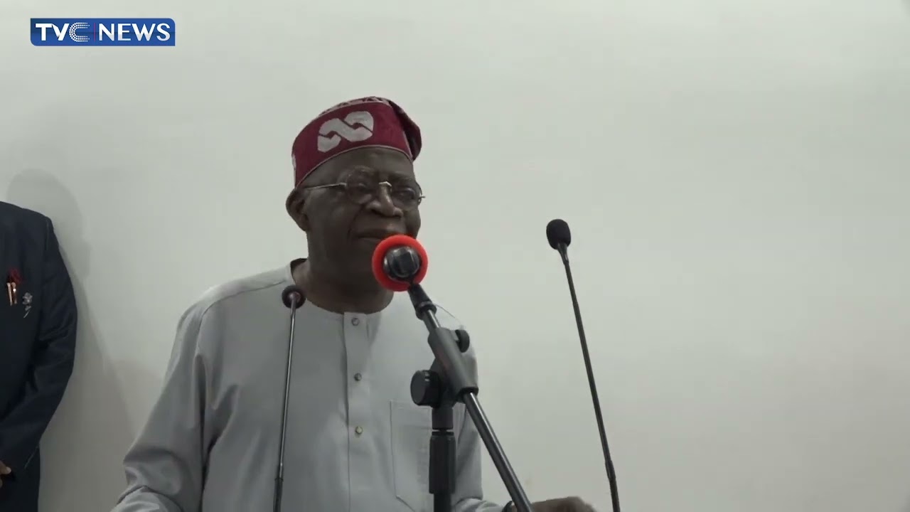 (SEE VIDEO) Tinubu Meets Northern Pentecostal Bishops In Abuja