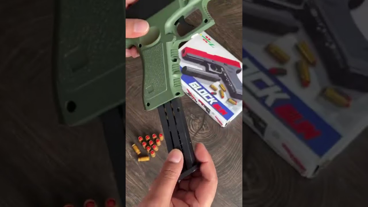 Toy Glock with ejecting shells by FervenToys