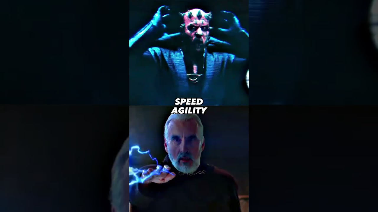 Darth Maul (all forms) VS Count Dooku (all forms)