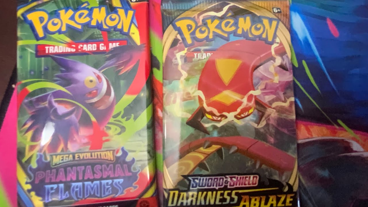 Pokémon Phantasmal Flames Day 29 Opening! Bonus Darkness Ablaze Pack Opening. 
