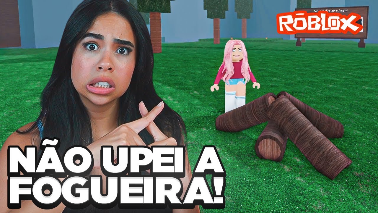 SOBREVIVI COM A FOGUEIRA APAGADA E SEM UPAR EM 99 NOITES NA FLORESTA