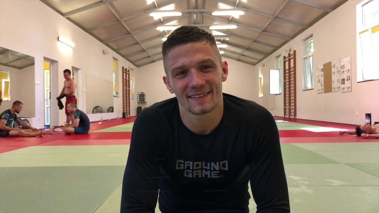 Mateusz Szczeciński na obozie Leglock Camp 2