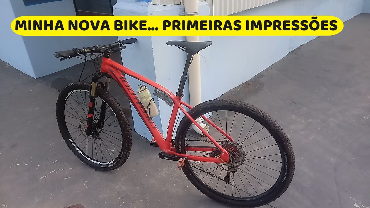 SPECIALIZED ROCKHOPPER 2017, MINHA NOVA BIKE