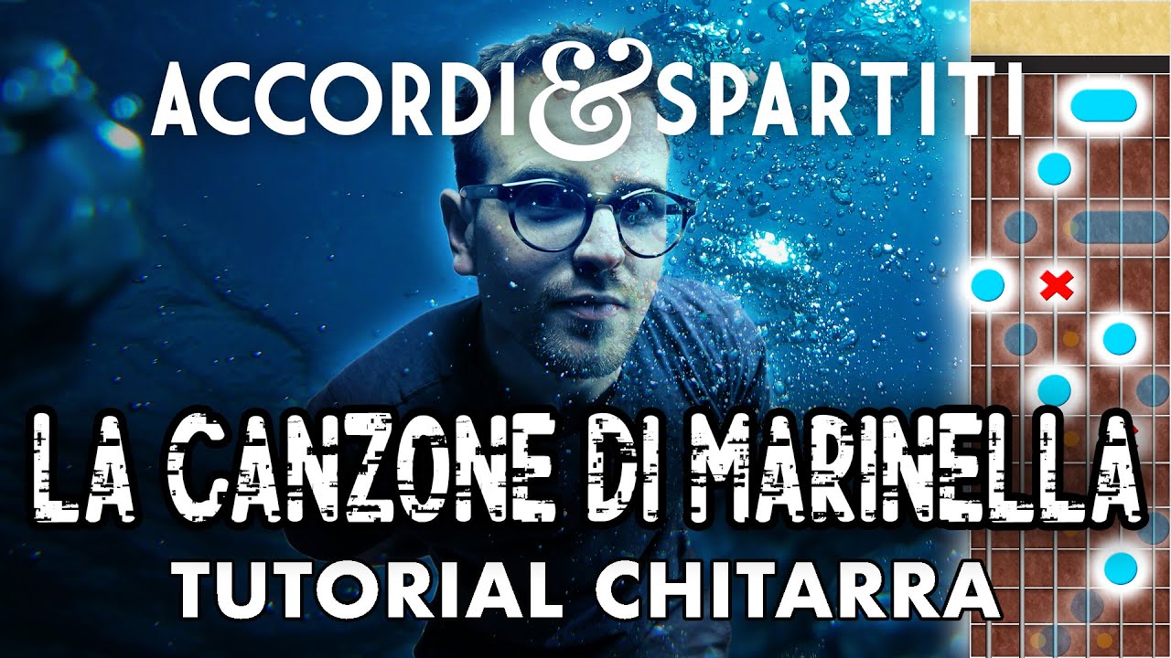 LA CANZONE DI MARINELLA Tutorial Chitarra - Fabrizio De Andrè