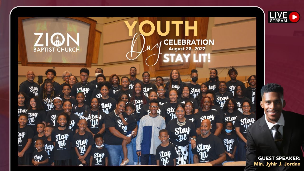 Sunday Sermon 8-28-2022  - Youth Day Celebration 
