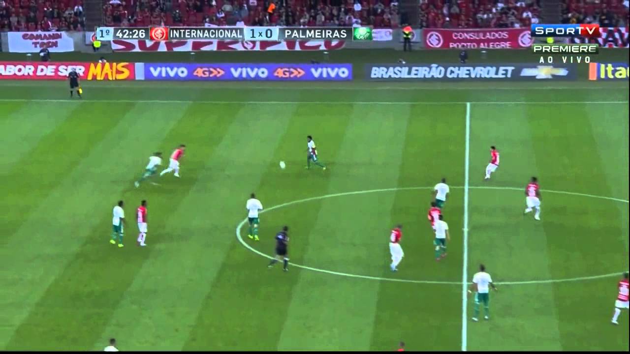 JOGO COMPLETO - INTERNACIONAL 1x0 Palmeiras - Brasileirão 2015