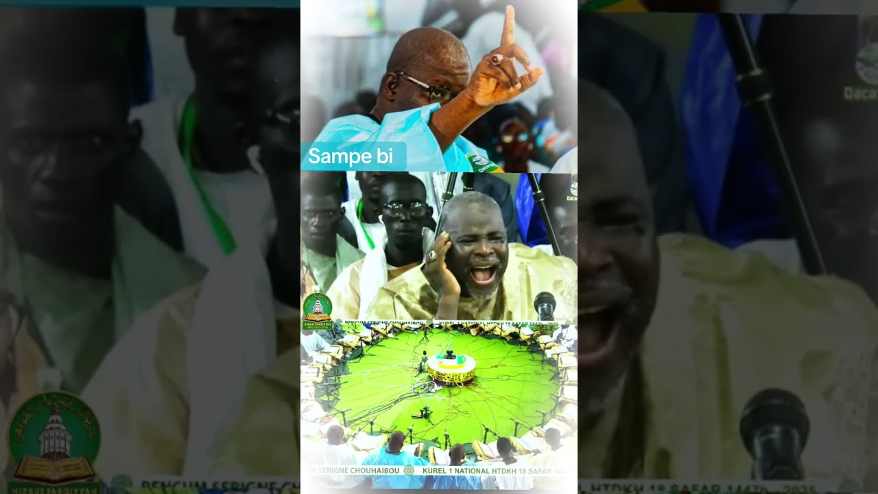 Sampe rek Kour&eacute;l 1 National Hizbut Tarqiyyah Darou khoudoss #mouridtv