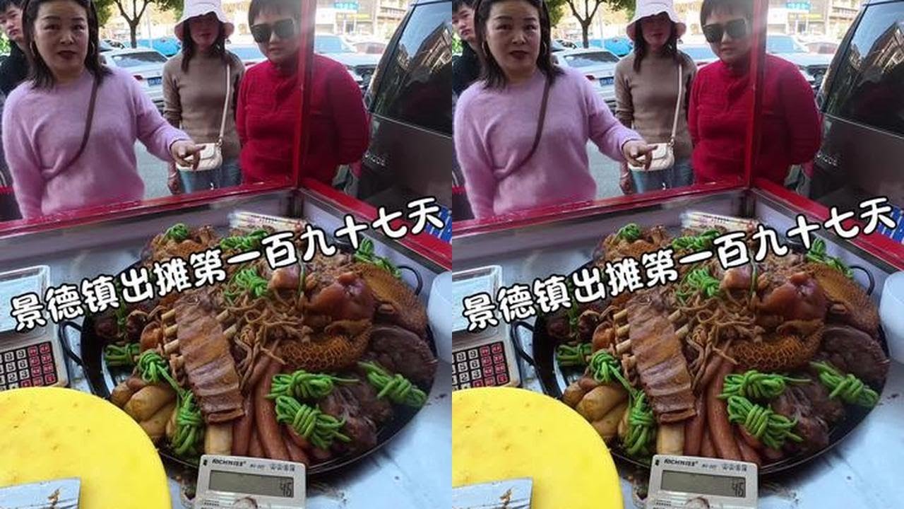 沉浸式带你体验我在江西景德镇卖大锅卤菜的快乐 #景德镇美食#瓷都景德镇#卤菜熟食