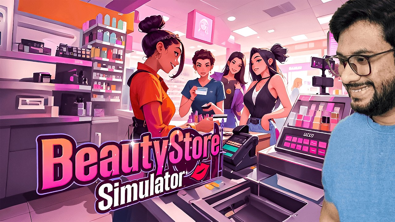 MY FIRST DAY ON THE JOB ! Beauty Store Simulator ! PART 1