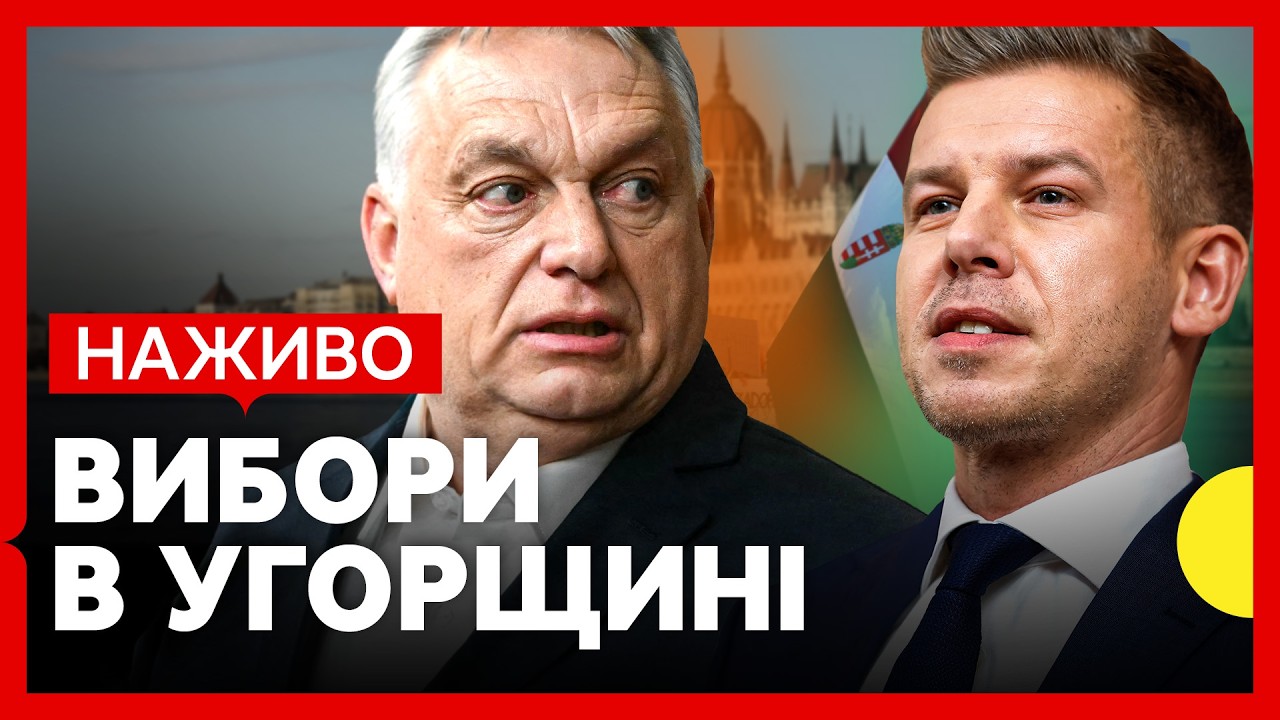 Мадяр проти Орбана | Вибори в Угорщині наживо на Суспільне Новини