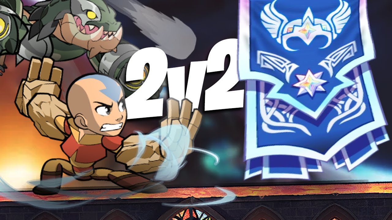 УНИЧТОЖЬТЕ ОЧЕРЕДЬ 2 на 2 ПРОТИВ ПРОФЕССИОНАЛЬНЫХ ИГРОКОВ | Brawlhalla Ranked 2v2