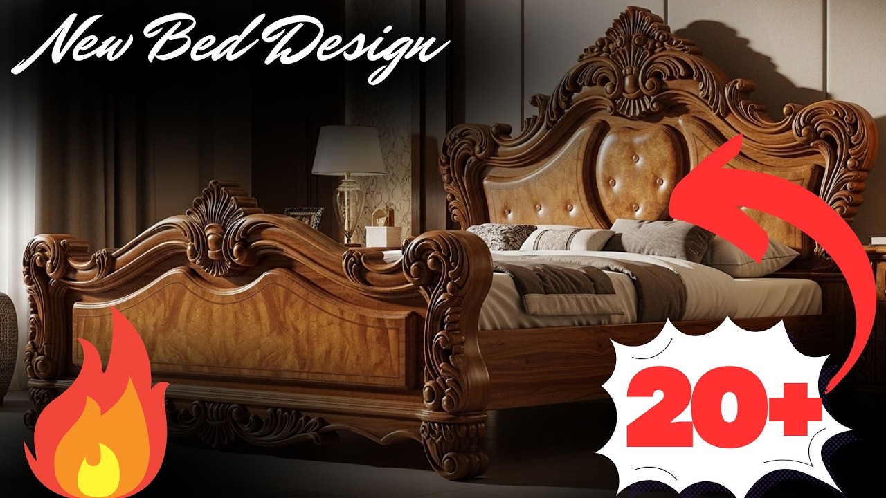 20+ Luxury New Bed Design🔥মডার্ন কিং সাইজ ও প্রিমিয়াম বেড কালেকশন 😃#video #design #furnituredesign