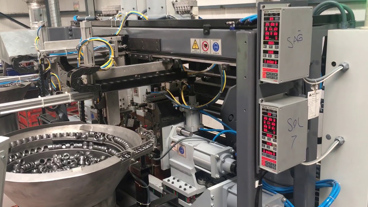 Outomotive Z-ROT welding machine. Otomatik Z-ROT kaynak makinası