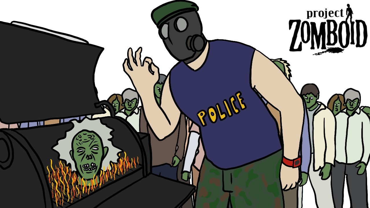 BBQing the undead in Louisville! | Project Zomboid
