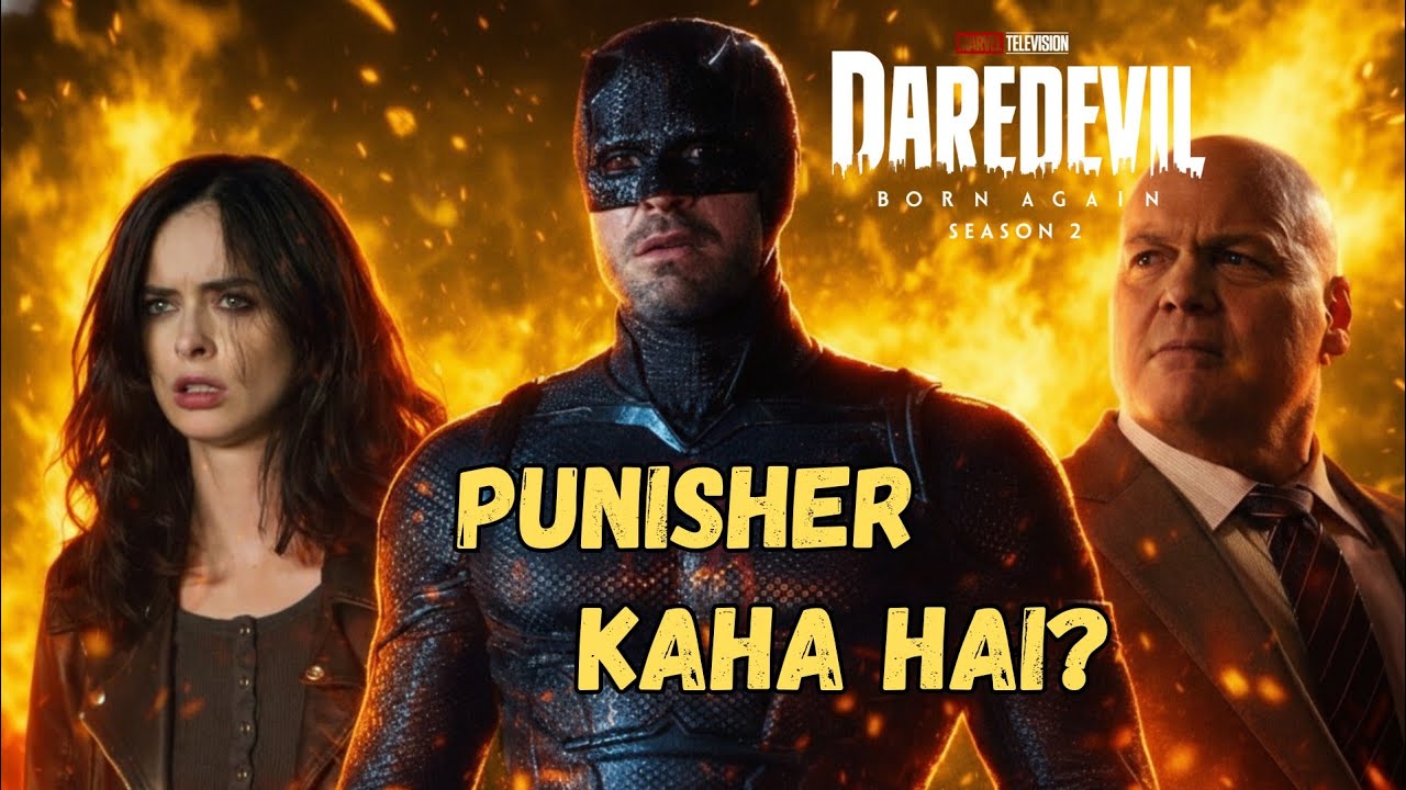 Daredevil Born Again Season 2, Punisher Missing? Jessica Jones Return CONFIRMED? Teaser Breakdown