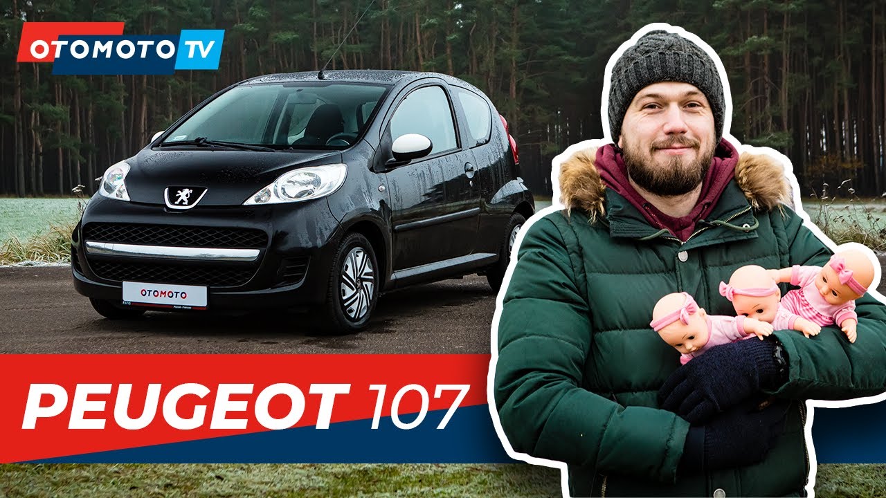 Peugeot 107 - Trojaczek z lwem na masce | Test OTOMOTO TV