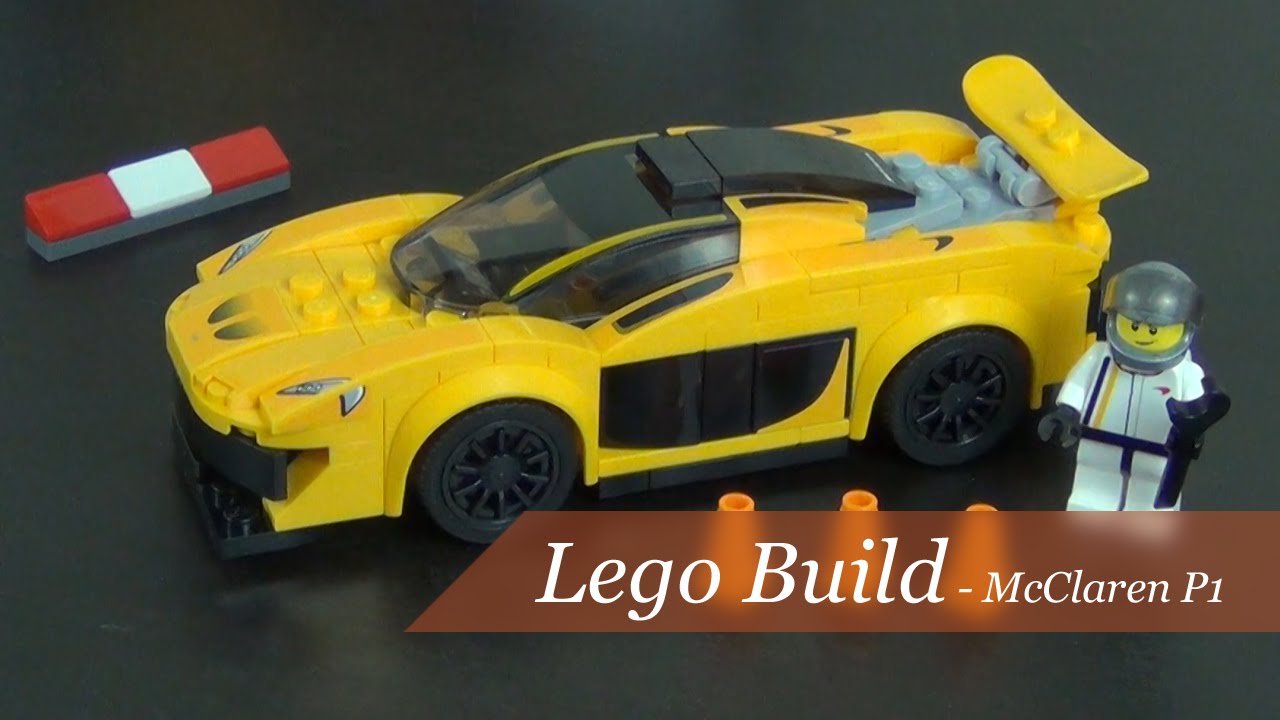 Let's Build - Lego Speed Champions McLaren P1 Set #75909